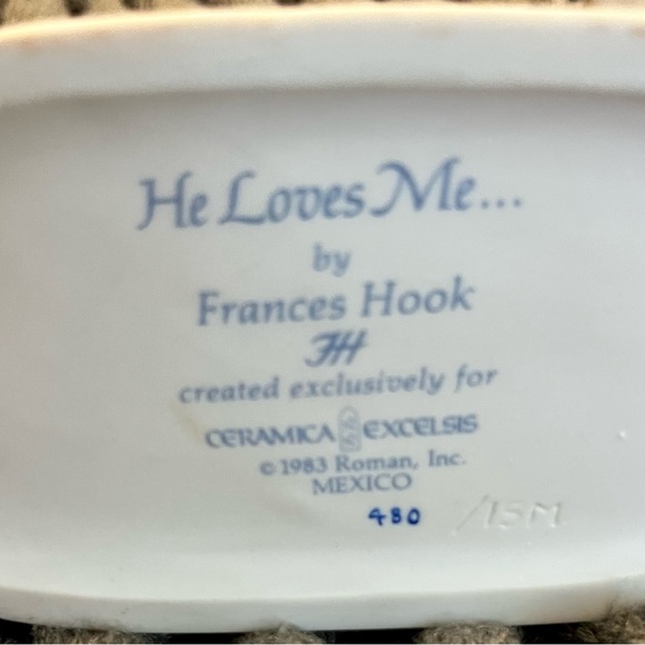 Vintage Frances Hook Figurine 5” - Picture 5 of 5